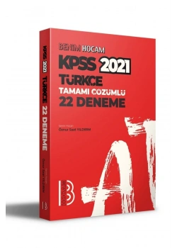 Kpss 2021 Türkçe Çözümlü 22 Deneme Benim Hocam