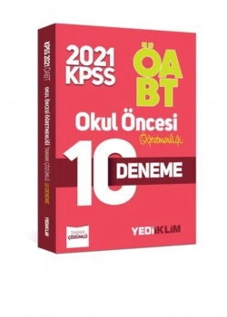 Öabt 2021 Okul Öncesi Öğretmenliği 10 Deneme  Yediiklim