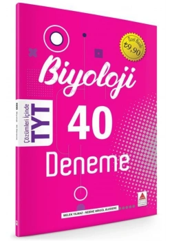 Tyt Biyoloji 40 Çözümlü Deneme Delta Yayın