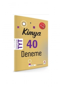 Tyt Kimya Çözümlü 40 Deneme Delta Yayın