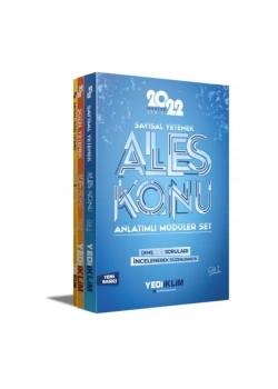 Ales 2022 Modüler Set 3 Kitap  Yediiklim