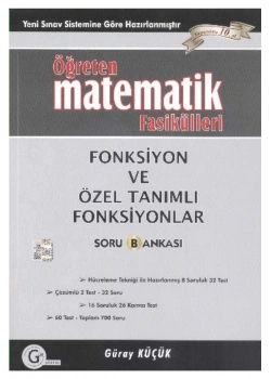Gür Öğreten Matematik Fonksiyon Ve Özel Tanımlı Fonksiyon Soru Bankası B