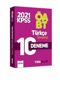 Öabt 2021 Türkçe Öğretmenliği 10 Deneme Yediiklim