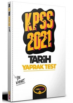 Kpss 2021 Tarih Yaprak Test Yediiklim