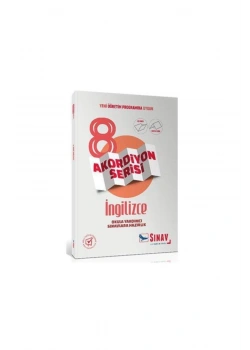 8.Sınıf İngilizce Akordiyon   Sınav