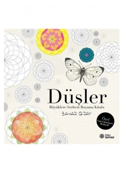 Düşler Büyüklere Serbest Boyama Kitabı Doğan Novus