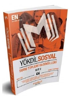 Modadil Yökdil Sosyal Soru Tipleri Fasikülleri Set 2