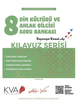 Kva 8.Sınıf Din Kültürü Soru Bankası Kılavuz Serisi