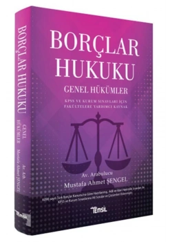 Borçlar Hukuk Genel Hükümler- Mustafa Ahmet Şengel