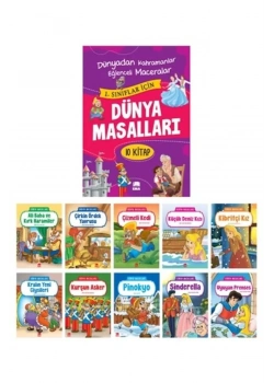 Dünya Masalları Serisi Büyük Boy Eğik El Yazılı Ema Kitap