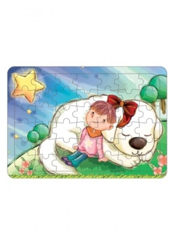 Hikayeli Yap   Boz    30*40  K019