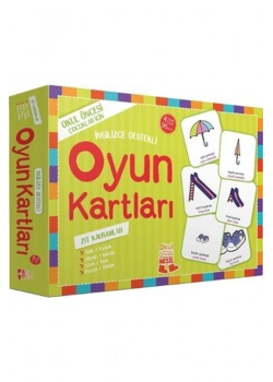 Oyun Kartları. Zıt Kavramlar Kutulu  Nesil