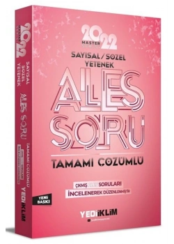 Ales 2022 Sayısal Sözel Çözümlü Soru Bankası  Yediiklim