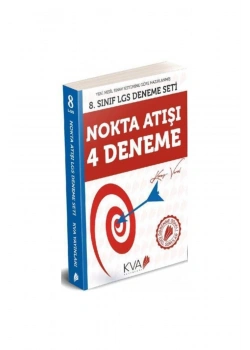 8.Sınıf Lgs Nokta Atışı 4 Deneme Seti Koray Varol Akademi
