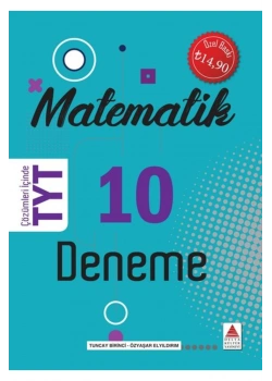 Tyt Matematik 10 Çözümlü Deneme Delta Yayın
