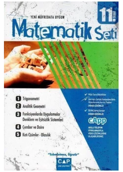 Çap  11.Sınıf Matematik Seti 5 Li