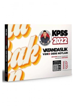 Kpss 2022 Vatandaşlık Video Ders Notları  Benim Hocam