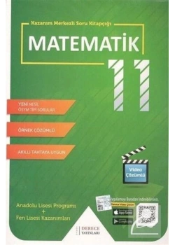 Derece 11.Sınıf Matematik Seti İleri Düzey