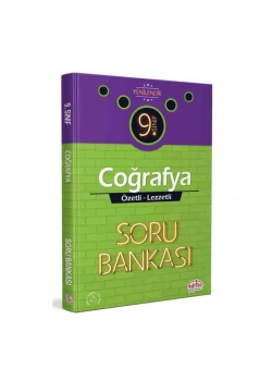 Editör 9.Sınıf Coğrafya Özetli Lezzetli Soru Bankası