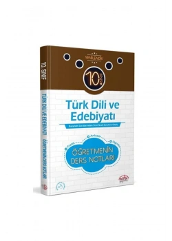 Editör 10.Sınıf Türk Dili Edebyatı Öğretmenin Ders Notları