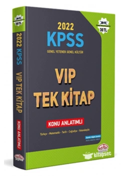Editör 2022 Kpss Gy Gk Vip Tek Kitap Konu Anlatım