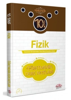 Editör 10.Sınıf Fizik Öğretmenin Ders Notları