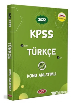 Data 2022 Kpss Türkçe Konu Anlatımlı