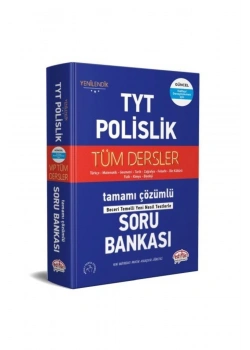 Editör Tyt Polislik Tüm Dersler Çözümlü Soru Bankası
