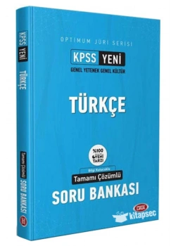 Data Kpss Gy Gk Türkçe Çözümlü Soru Bankası