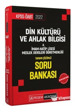 Pegem 2022 Kpss Öabt Din Kültürü Öğretmenliği Soru Bankası