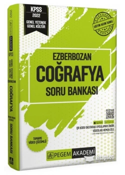 Pegem Kpss 2022 Ezberbozan Coğrafya Soru Bankası