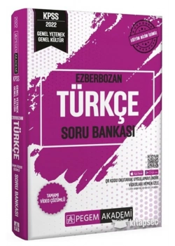 Pegem Kpss 2022 Ezberbozan Türkçe Soru Bankası