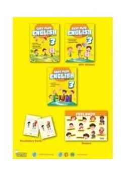 3.Sınıf Easy Plus Englısh Set 3 Kitap+ Flash Kart      Selimer
