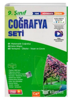 Çap 9.Sınıf Coğrafya Anadolu Set 3 Lü