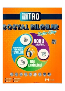 Mozaik 6.Sınıf Sosyal Bilgiler İntro Defter Kitap