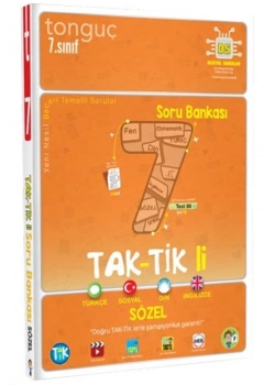 Tonguç 7.Sınıf Sözel Taktikli Soru Bankası