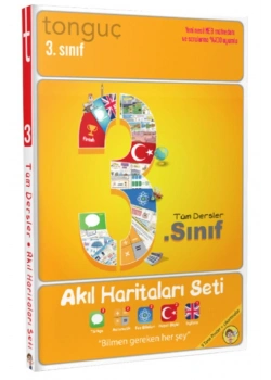 Tonguç 3.Sınıf Tüm Dersler Akıl Haritaları Seti