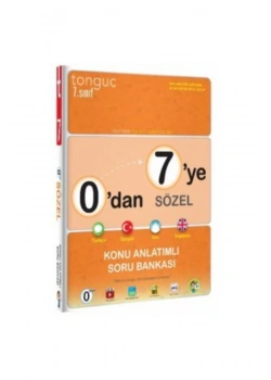 Tonguç 0 Dan 7 Ye Sayısal Konu Anlatım Soru Bankası