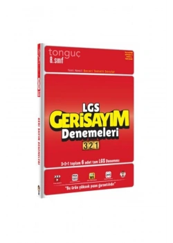 Tonguç 8.Sınıf Lgs Gerisayım 6 Deneme