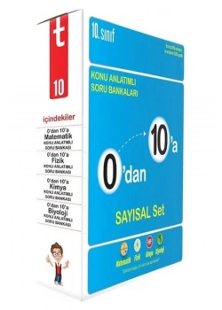 Tonguç 10.Sınıf 0 Dan 10 A Sayısal Set