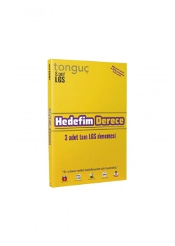 Tonguç 8.Sınıf Lgs Hedefim Derece 3 Deneme