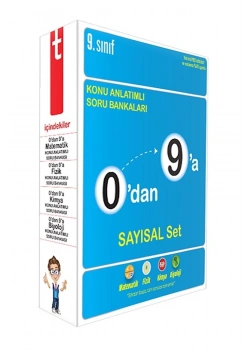 Tonguç 0 Dan 9 A Sayısal Konu Anlatımlı Soru Bankası Seti