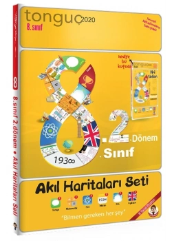 Tonguç 8.Sınıf 2.Dönem Akıl Haritaları Seti