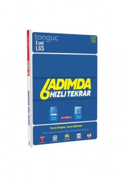 Tonguç 8.Sınıf Lgs 6 Adımda Hızlı Tekrar