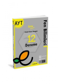 Endemik Ayt Fen Bilimleri 12 Deneme