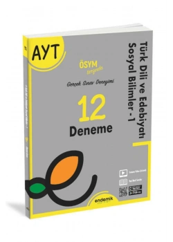 Endemik Ayt Türk Dili Edebiyatı-Sosyal Bilgiler 12 Deneme