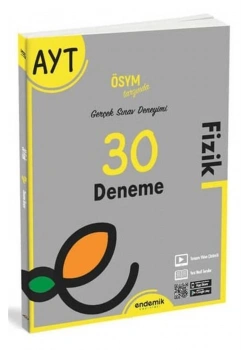 Endemik Ayt Fizik 30 Deneme