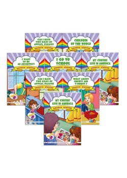 Rainbow Readers 4 İngilizce Hikaye 9 Kitap 1 Cd Seti Afs