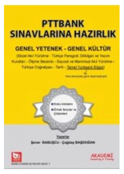 Pttbank Sınavlarına Hazırlık Gy Gk Bankacılık Akademi