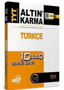 Tyt Altın Karma Türkçe 10X40 Deneme